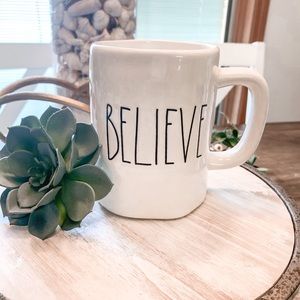 Rae Dunn Believe Mug